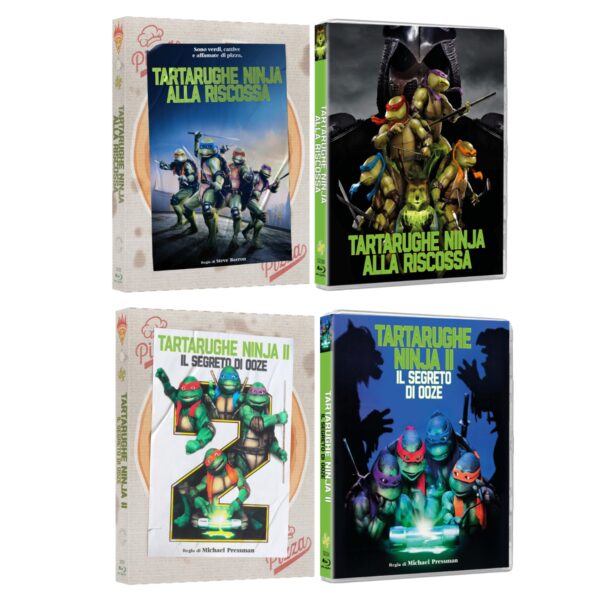 TARTARUGHE NINJA Collection (2 Blu-Ray Disc)