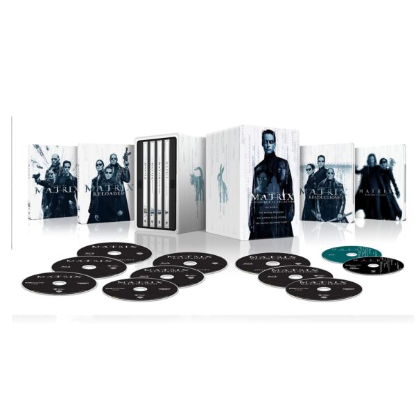 MATRIX - 4 Film Dejà Vu Collection (4 4K Ultra HD + 7 Blu-Ray Disc - SteelBook)