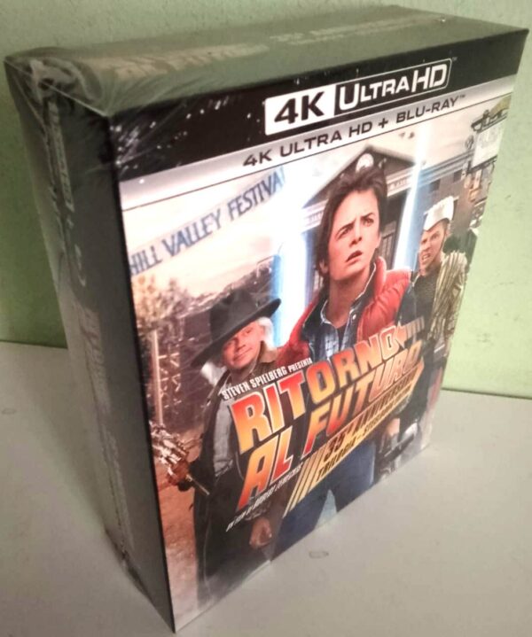 RITORNO AL FUTURO - La Trilogia (3 4K Ultra HD + 4 Blu-Ray Disc - SteelBook) - immagine 2