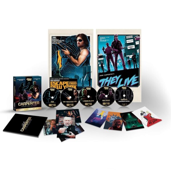 JOHN CARPENTER Collection (4 4K Ultra HD + 1 Blu-Ray Disc)