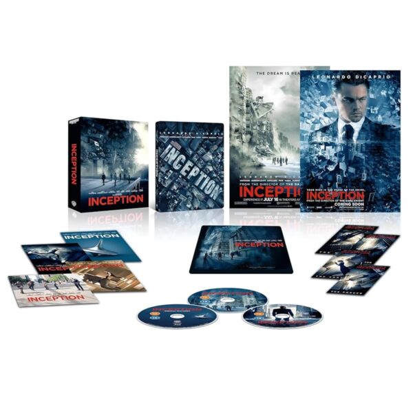 INCEPTION - Ultimate Collector’s Edition UCE (4K Ultra HD + 2 Blu-Ray Disc - Steelbook)