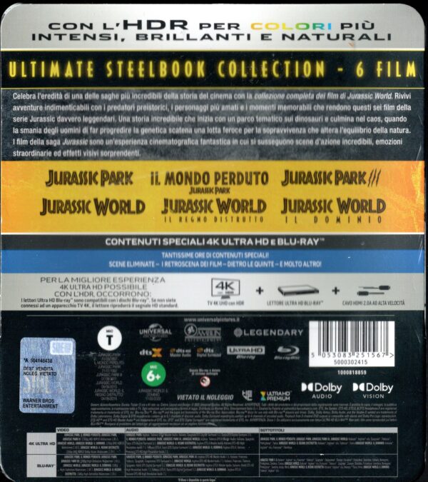 JURASSIC WORLD - THE ULTIMATE COLLECTION - immagine 4