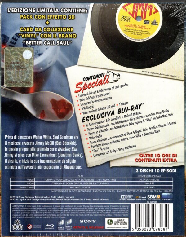 BETTER CALL SAUL - Vinyl Limited Edition - immagine 4