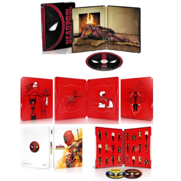 DEADPOOL Collection (4K Ultra HD + 4 Blu-Ray Disc)