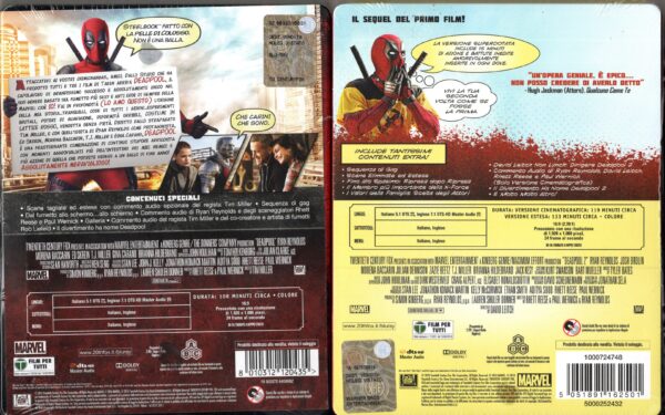 DEADPOOL Collection (4K Ultra HD + 4 Blu-Ray Disc) - immagine 4