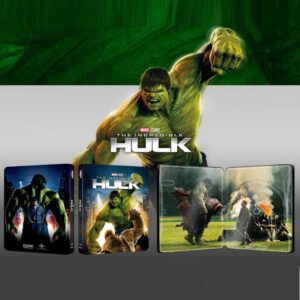 THE INCREDIBLE HULK - Exclusive Blufans #30 (4K Ultra HD + Blu-Ray Disc – SteelBook)