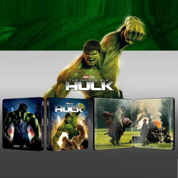 THE INCREDIBLE HULK - Exclusive Blufans #30 (4K Ultra HD + Blu-Ray Disc – SteelBook)