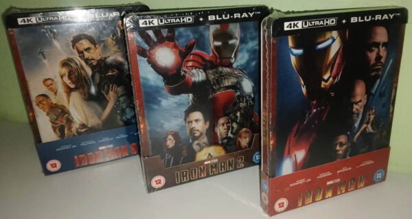 IRON MAN Trilogia (3 4K Ultra HD + 3 Blu-Ray Disc) - immagine 2