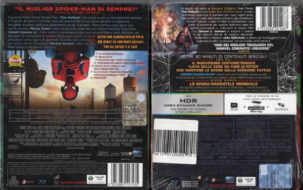 SPIDER-MAN Trilogia (2 4K Ultra HD + 4 Blu-Ray Disc) - immagine 4